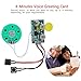 Recordable Voice Module for DIY Greeting Card Music Sound Talk Chip Musical Audio Radio Recorder Regard for Christmas Cards, Creative Gift Boxes, Jewelry Boxes, Crafts, Children's Toys