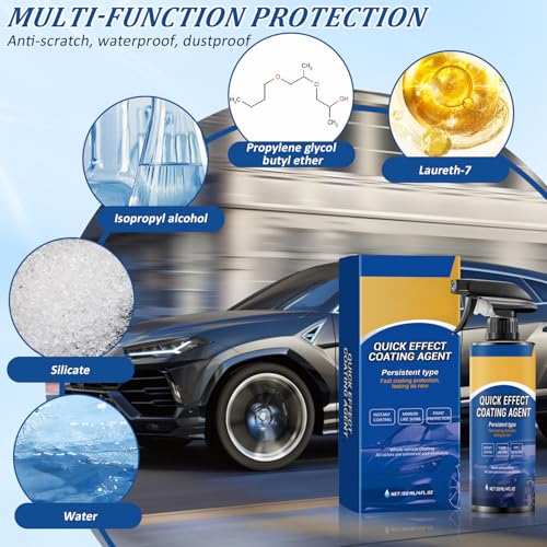 Spray de recubrimiento para autos 2PCS miniatura 2