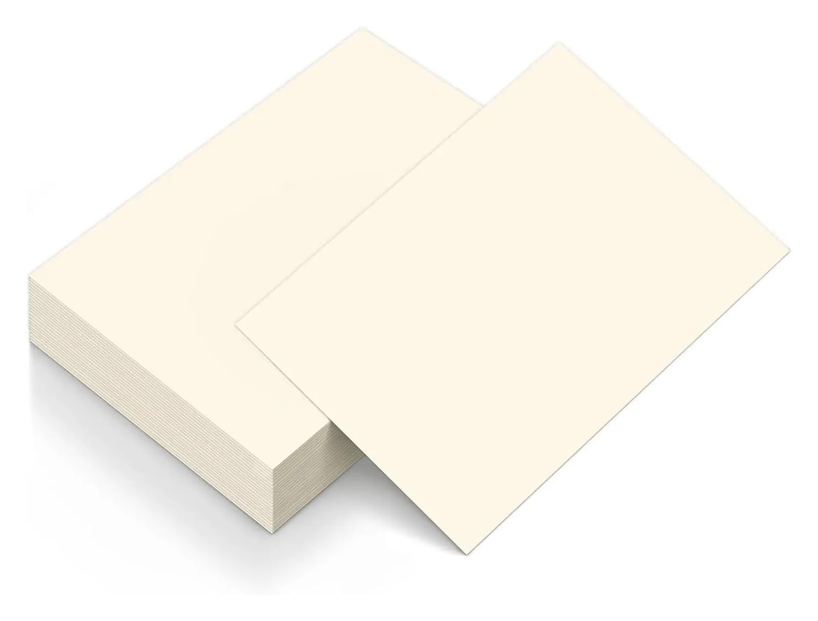 50 feuilles de papier cartonné ivoire Pour L'emballage Cadeau