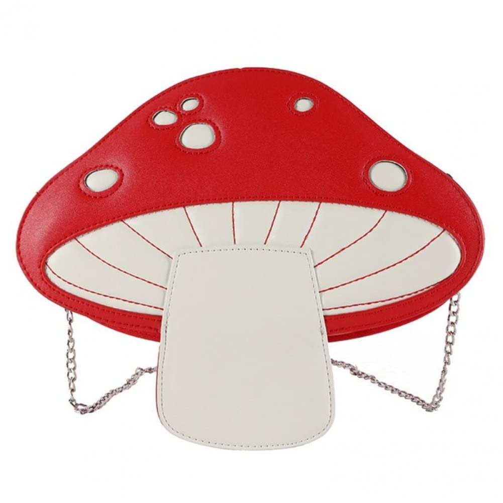 Sac crossbody fourre-tout pour femmes petit sac à main original champignon