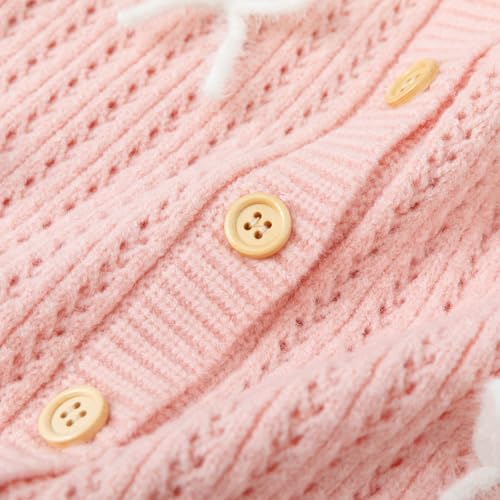 Image of Curipeer Toddler Girl Sweater Cardigans, Long Sleeve Coat, 18M-9Y | Soft Warm Fabric, Spring and Fall Casual Wear, Little and Baby Girl