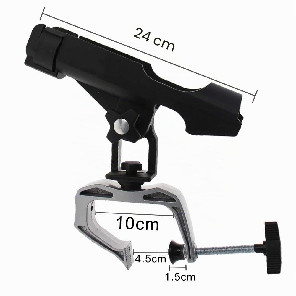 Croch 2 x Rod Holders 360 Degree Rotation for Boat Kayak