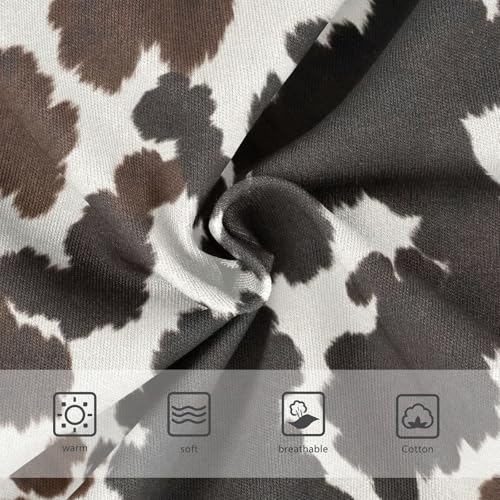 Girls Panties, Cow Spots Toddler Briefs, Cotton Underwear Girls, 2T–8 Years3