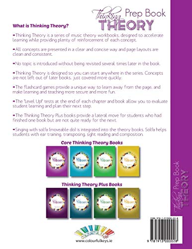 Thinking Theory Prep Book (American Edition): Straight-forward, practical and engaging music theory