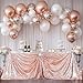 PartyDelight Sequin Tablecloth, Rectangular, 60"x102", Rose Gold