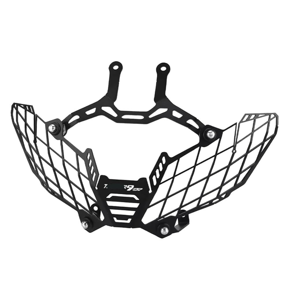 Grille de protection phare Tracer 9 finition premium cache calandre - 5