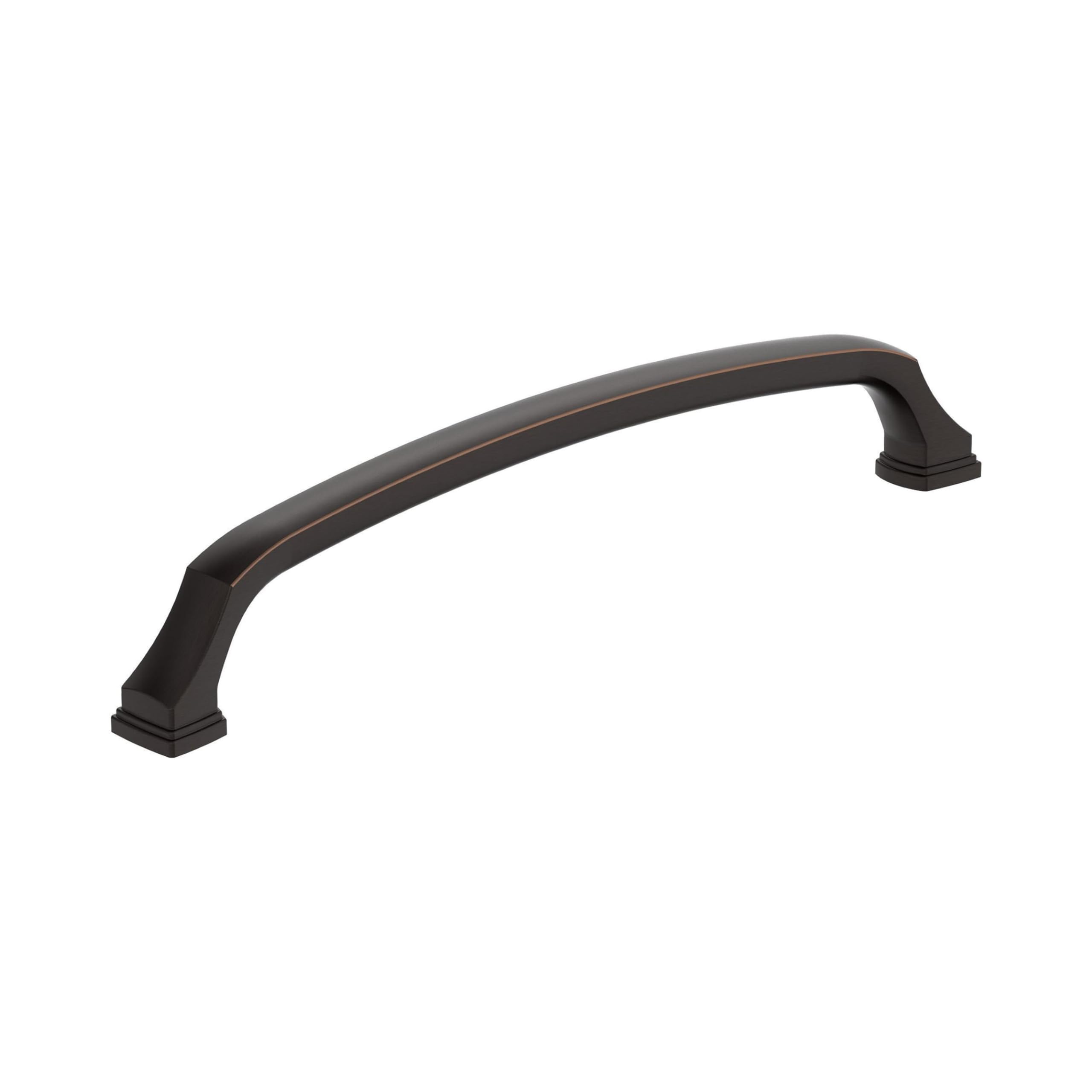 Amerock BP55351ORB | Oil Rubbed Bronze Cabinet Pull | 8 in (203 mm) Center-to-Center Cabinet Handle | Revitalize | Drawer Pull | Kitchen Cabinet Handle | Furniture Hardware