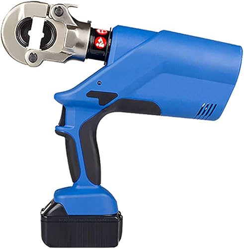 ATO Herramienta de prensado hidráulica alimentada por batería, alicates de crimpado a batería, fuerza de crimpado de 6 toneladas, rango de prensado