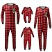 Weihnachtspyjama Familie Set Weihnachtsschlafanzüge Familie: aus Baumwolle Lang Christmas Pyjamas Damen Herren Kinder Baby Weihnachts Schlafanzüge Gedruckt Nachtwäsche Zweiteiliger
