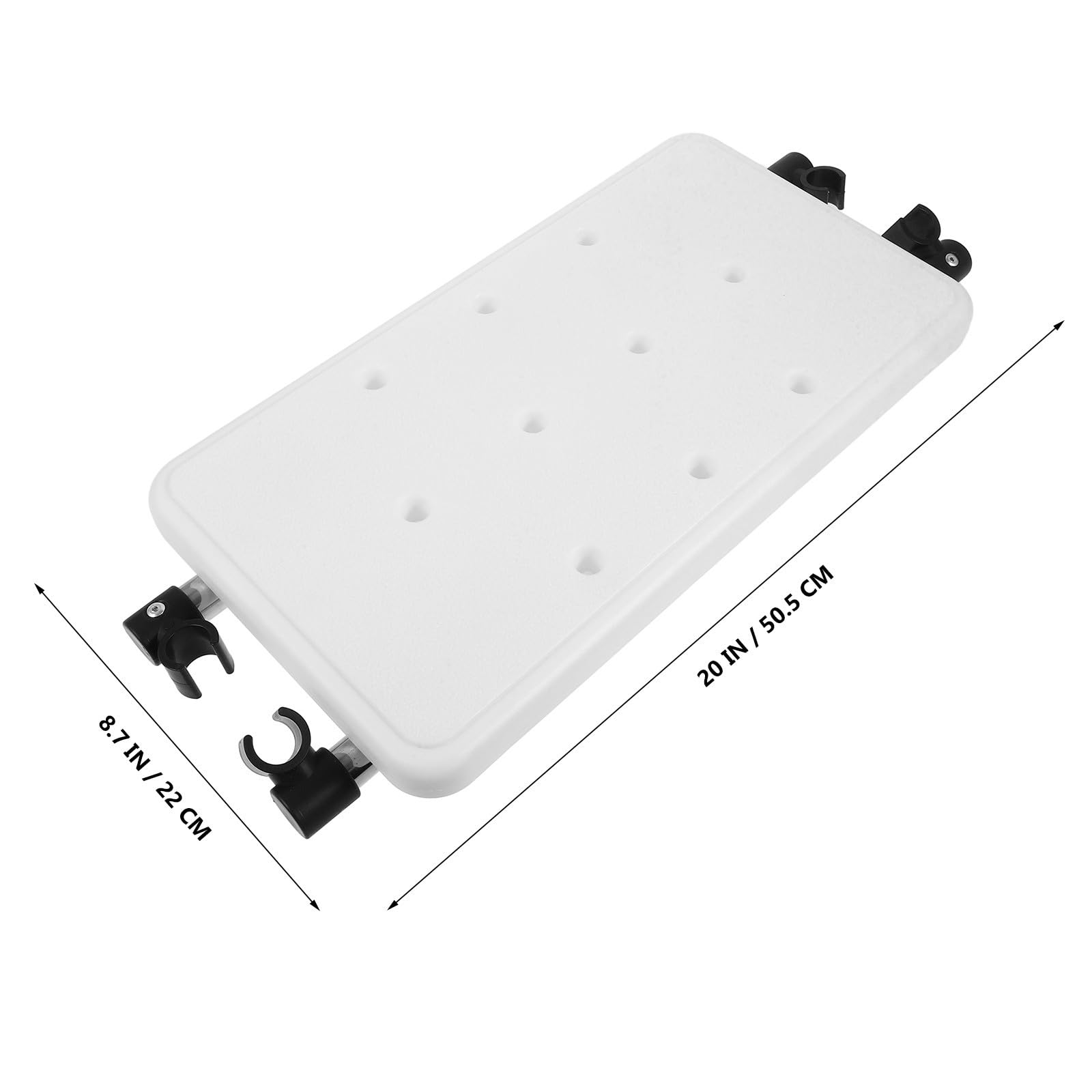Asiento Aleación de Aluminio y Plástico, Cómodo y Personalizable de Reemplazo Diseño Reversible para Andador para Uso en Sillas de Ducha