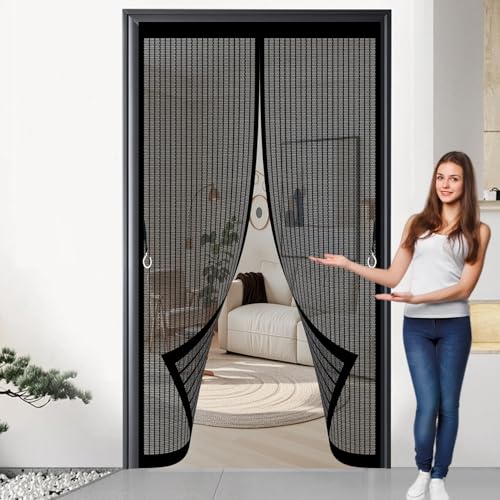 Moustiquaire porte maille ultra-fine installation facile
