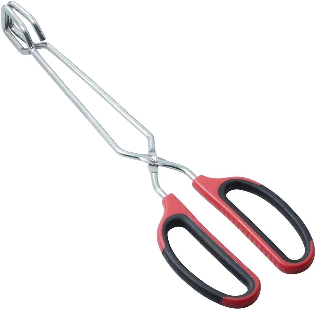 304 Stainless Steel Multifunctional Food Clip Barbecue Charcoal Clip Barbecue Clip Bread Clip Extended Fire Tongs Barbecue Accessories 1 Piece 12inches : Patio, Lawn & Garden