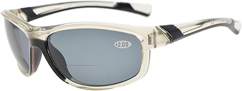 Eyekepper Gafas de sol deportivas bifocales polarizadas para mujer