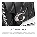 Coach Quilted Tabby Shoulder Bag 20 with Chain, LH/Black