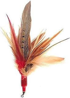 Da Wild Thing Feather Teaser Wand and Replacement Lure by Go Cat