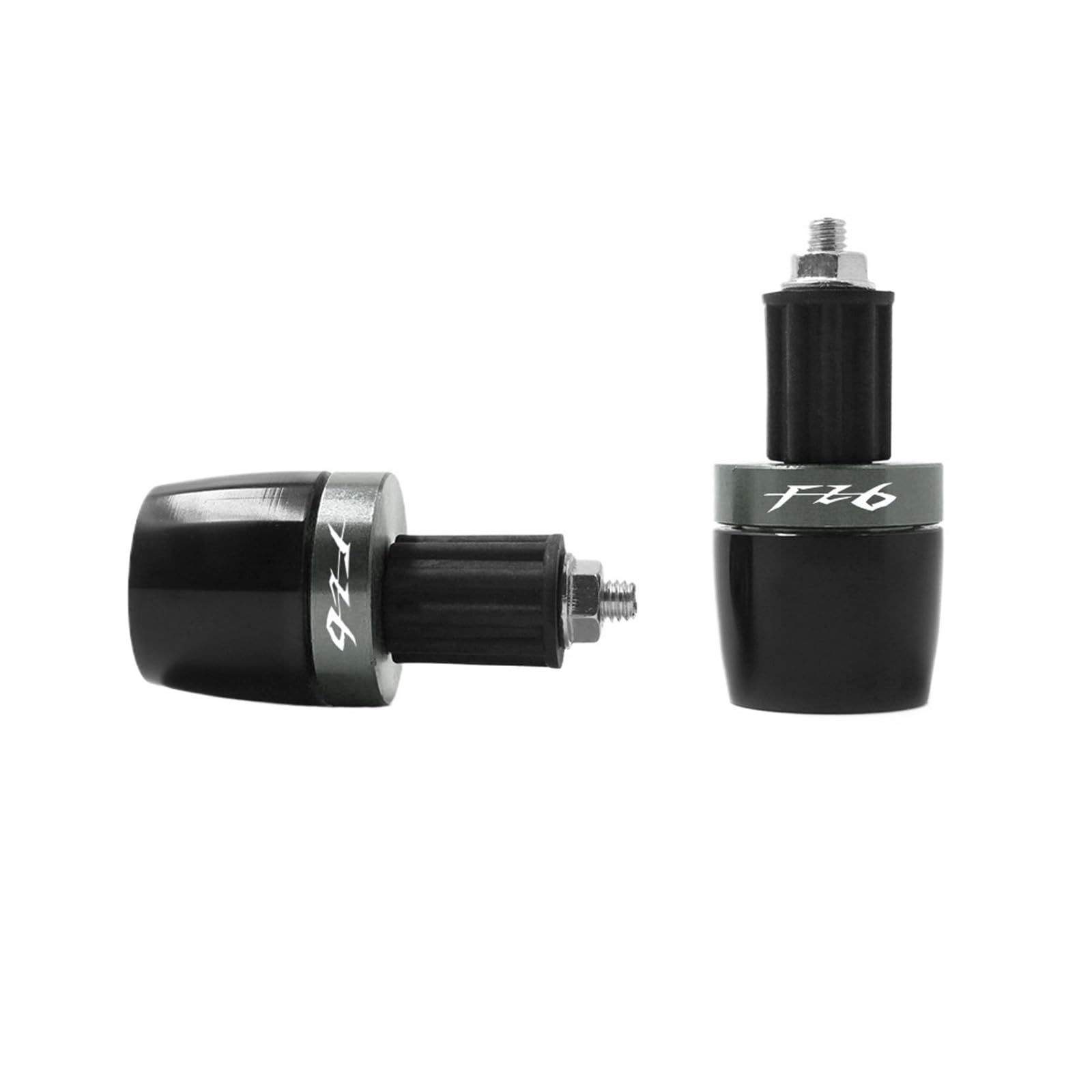 Moto Manubrio Estremità Spina Moto 7 8"22mm Manopole Manubrio Estremità Universale Manubrio Contrappeso Tappi Terminali Slider Per YAM&AHA FZ6 FAZ&ER FZ6R FZ 6