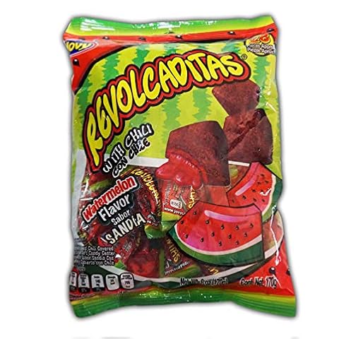 Jovy Revolcaditas with Chili Watermelon | 6oz Bag | Spicy Candy Cover
