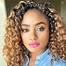 Ocean Wave Crochet Hair 9 Inch Ocean Wave Braids Brown Deep Wave Crochet Synthetic Hair Extensions 8 Packs(9 INCH-8 PACKS, T27)