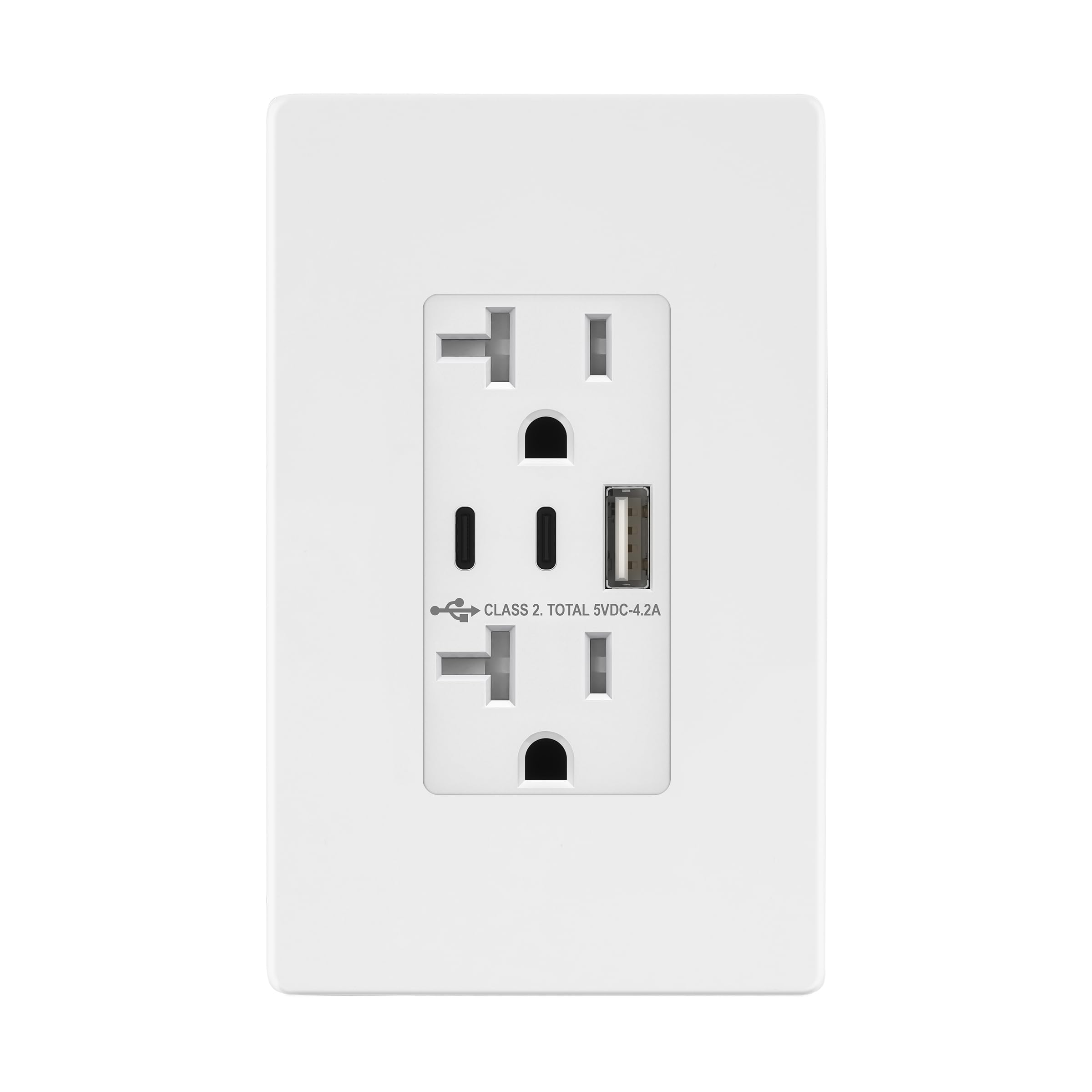 TOPGREENER USB Outlet - Charge 3 Devices! -24