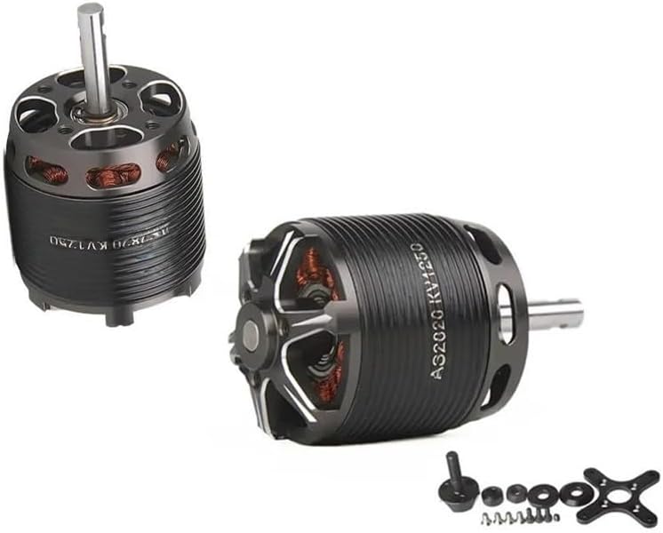 Fit for AS2820 1250KV Brushless Motor 400W Brushless.for RC Plane Quadcopter FPV VTOL – 3S-4S LiPo 30A ESC 10x5 10-11(1PCS1050KV)