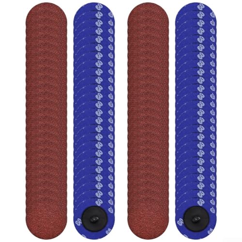 Lot de 100 disques de ponçage en tissu polyester robuste grain 60