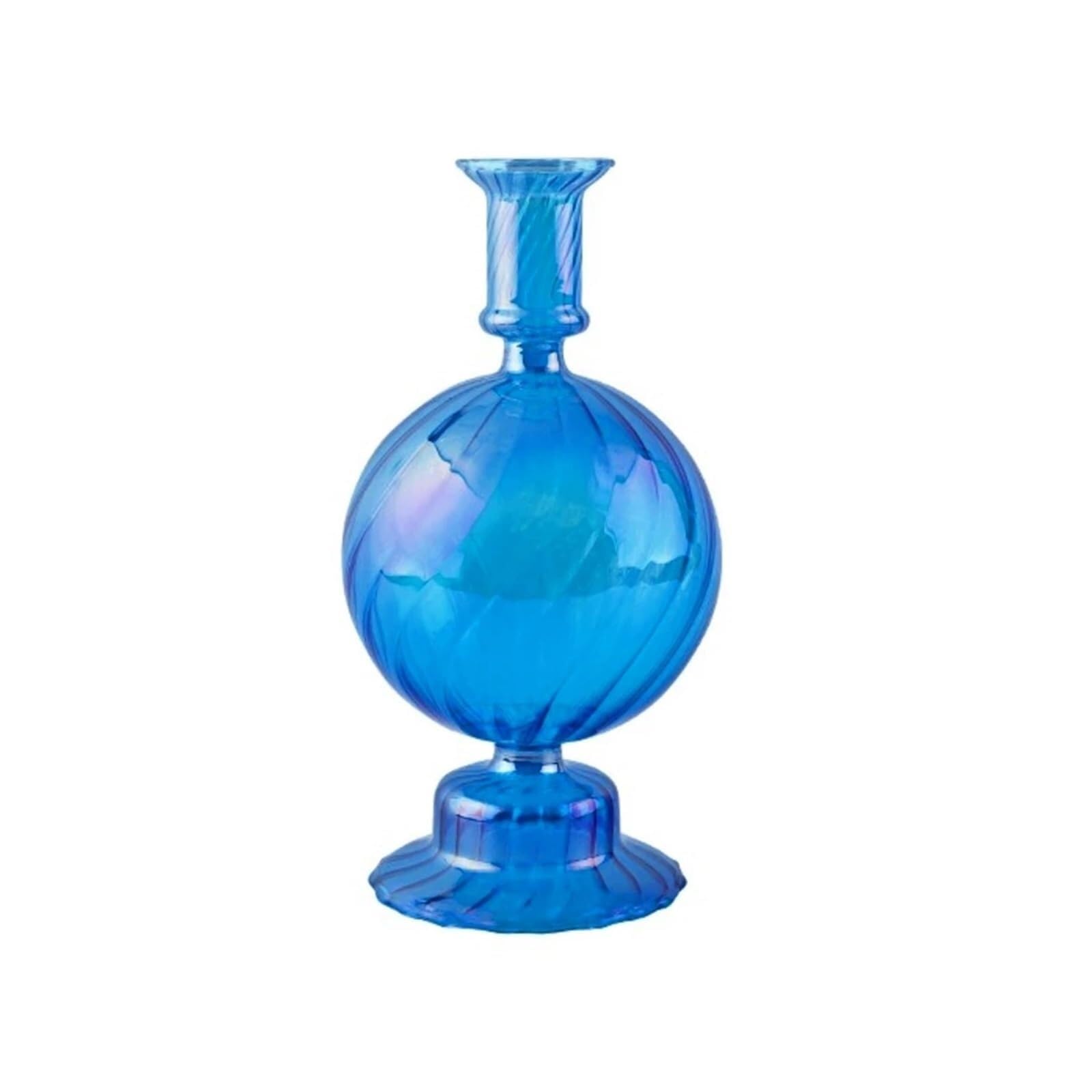 Candle Holders Retro Candlesticks Taper Candle Holders Tall Decoration Party Glass Vase Home Decor Wedding(Color C,STYLE2)