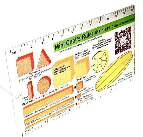 Regla Chef Mini Acero Inoxidable 5x3 pulgadas