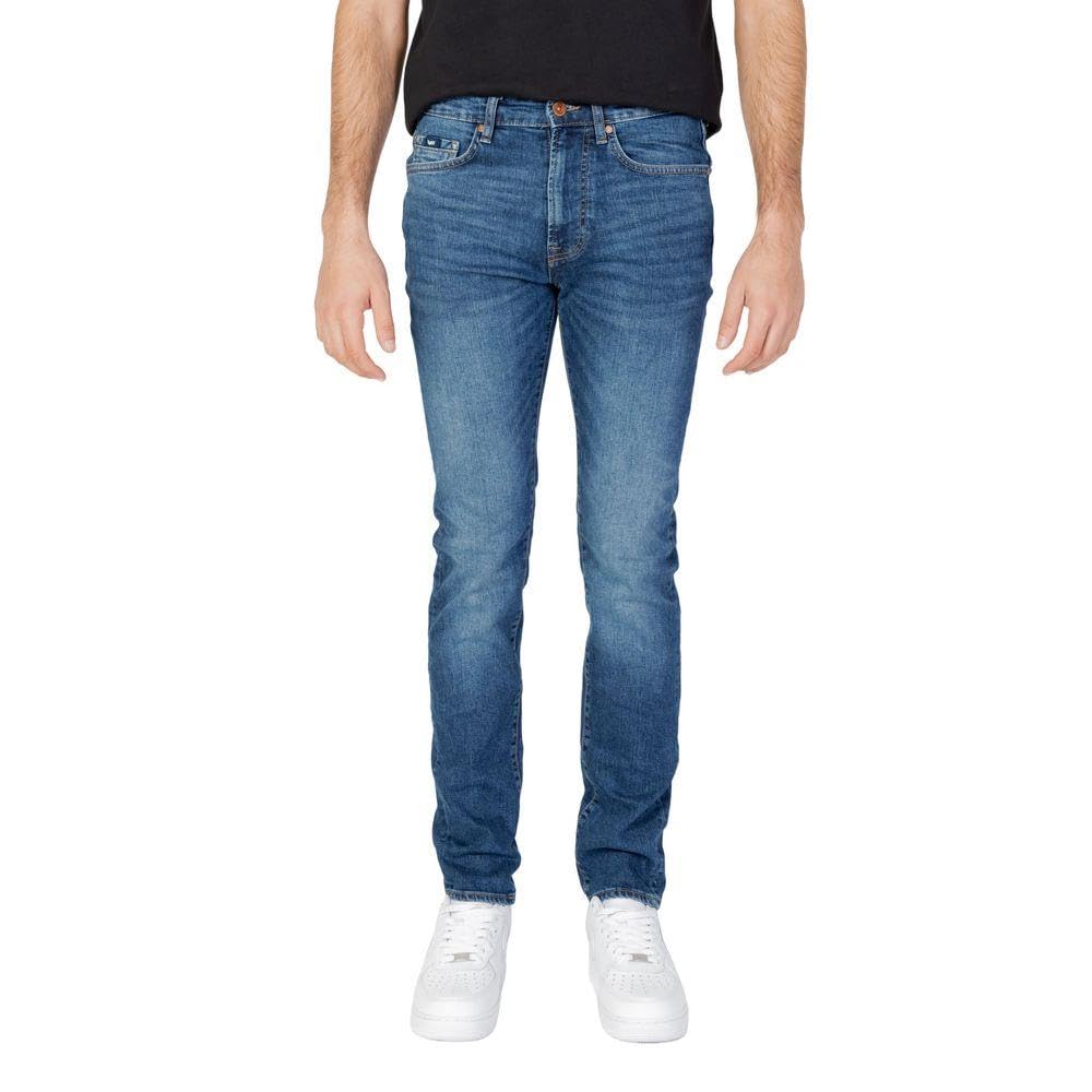 gas Jeans Uomo Albert Simple Rev Slim Fit a7273-33du