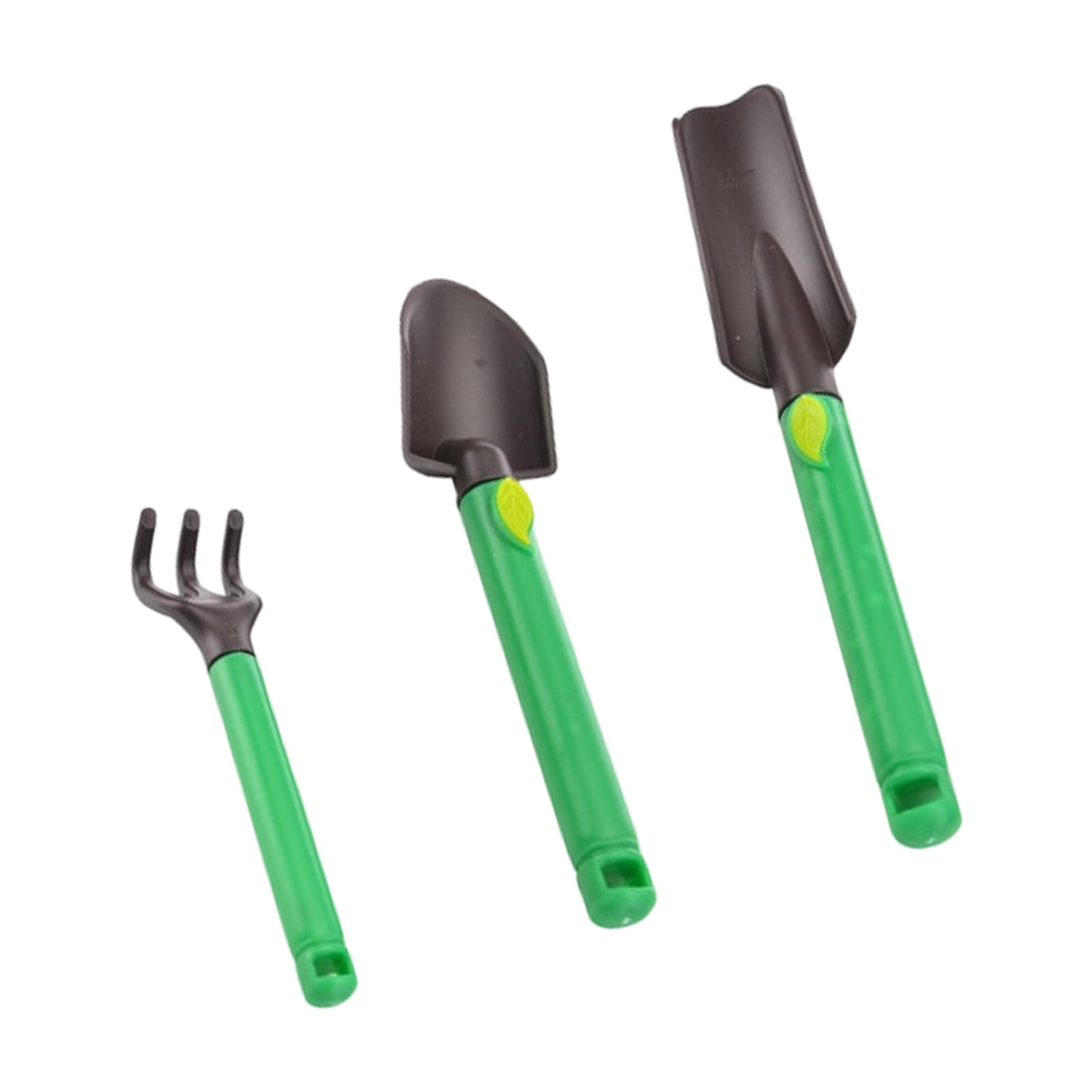Multifunctional Safe Gardening Tools Set of 3 Shovel Rakes for Educational and Recreational Use Shovel for