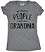 Womens My Favorite People Call Me Grandma T Shirt Funny Mothers Day Tee Ladies Funny T Shirts Mother's Day Tops for Women Cool Grandma Top Women's Novelty Dark Grey XL