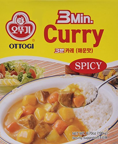 Ottogi Instant Curry Sauce, Hot, 6.7 Ounce by Ottogi