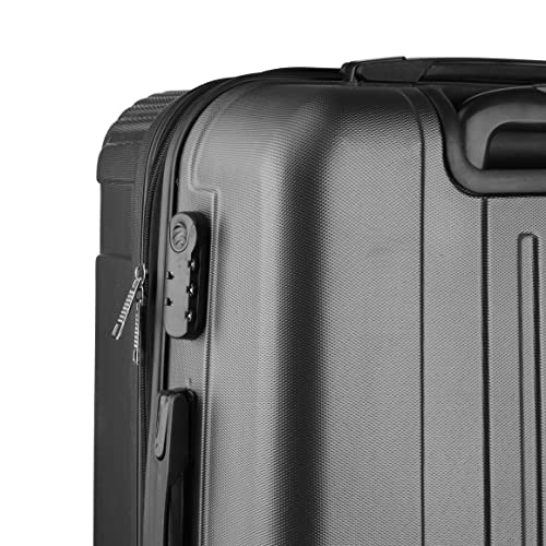 Koffer - Handbagage - ABS - 4 Wielen (Antraciet) - Image 4