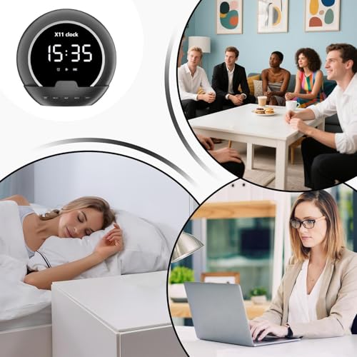 Réveil numérique pour chambre compact pour ne plus manquer vos alarmes - 4