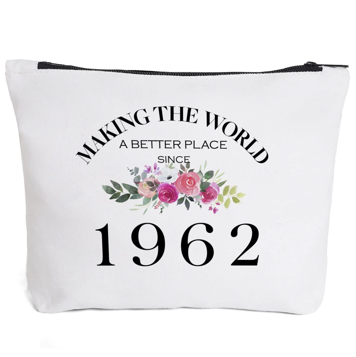 60th Birthday Gifts for Women Mom Grandma Aunt BFF Friends Teacher Boss Staff Colleague Coworker-Making The World Since 1962- 60 Years Old Gifts Ideas For Women Turning 60 Wife Sisters Her, White, 9