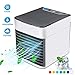 Produktbild Mobile Klimaanlage, Mini Klimaanlage Kühler Tragbar Mobil USB Tischklimaventilator 3 In 1 Luftbefeuchter Luftreiniger Geeignet Für Familie, Büro, Hotel