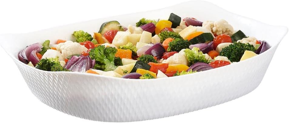 Luminarc Smart Cuisine Opal Oven Dish 34 x 25 cm White