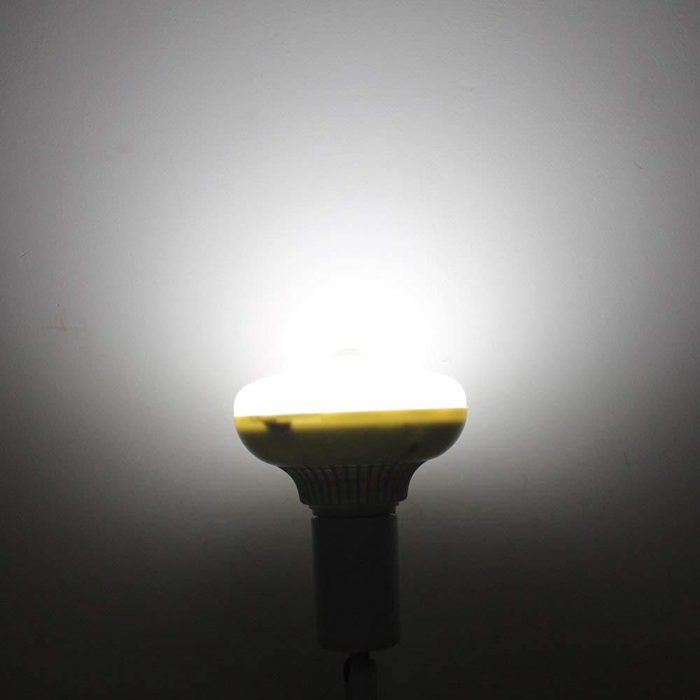 Confezione da 6 lampadine a incandescenza Twilight, 7W equivalenti a 70W E27 LED, luce bianca fredda, 6000 K, a risparmio energetico, con sensore crepuscolare, per scale, porta di casa, giardino