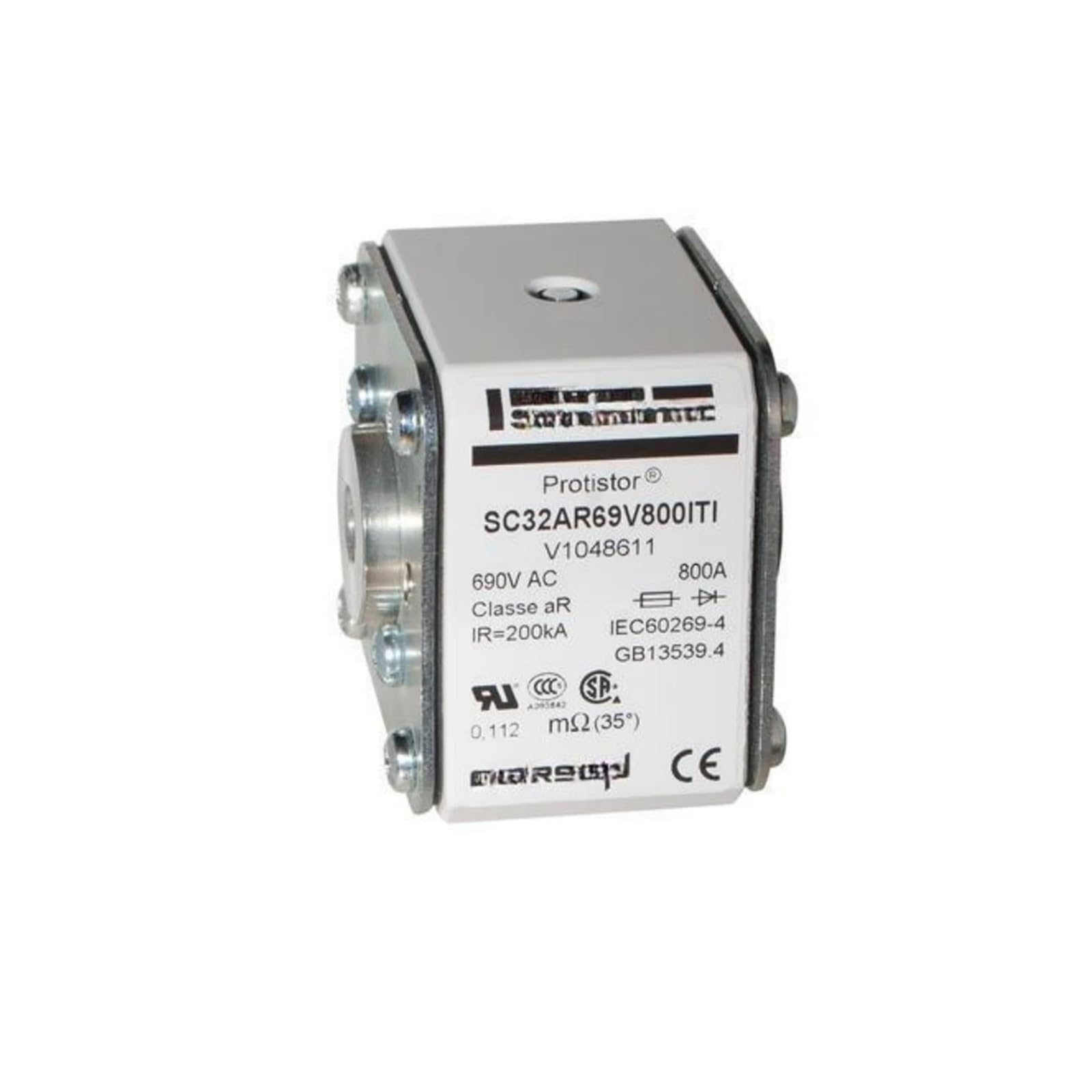 Fusible cylindrique SC32AR69V700TI protection de puissance industrielle
