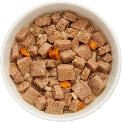 Amazon Brand - Wag Wet Dog Food Topper, Chicken & Lamb Brown Rice Stew in Gravy Variety Pack, 5.3 oz Pouches (Pack of 24… - Image 5