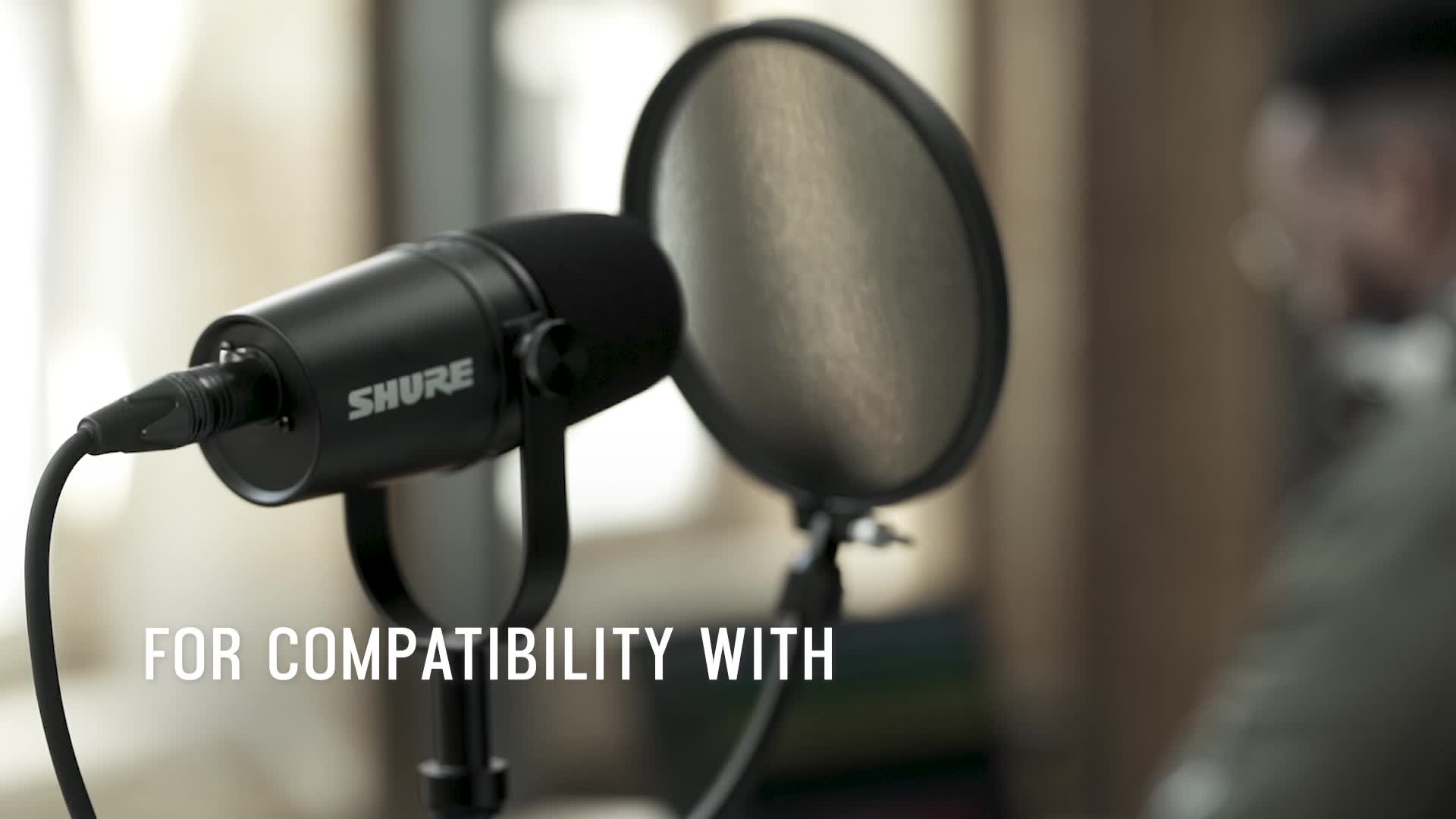 shure シュア my7x Shure MV7X Microphone - XLR Only Pro Quality Dynamic Mic for
