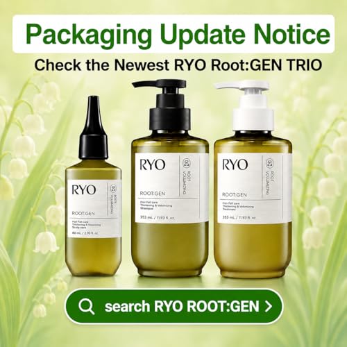 Ryo Root:Gen Hair Strength Shampoo for Thicker Hair