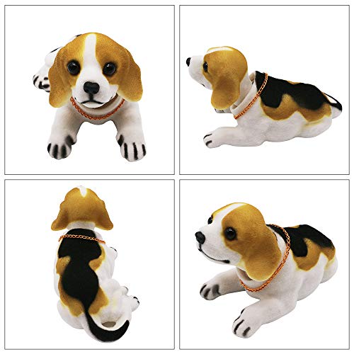 Rayberro DECORATION Nodding Dog Ornaments High Emulation Creative Dog Dashboard Crafts Dog Lover Gift thumb #2