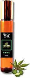 Óleo de Rícino Ozonizado Roll-on 10ml Para Sobrancelha