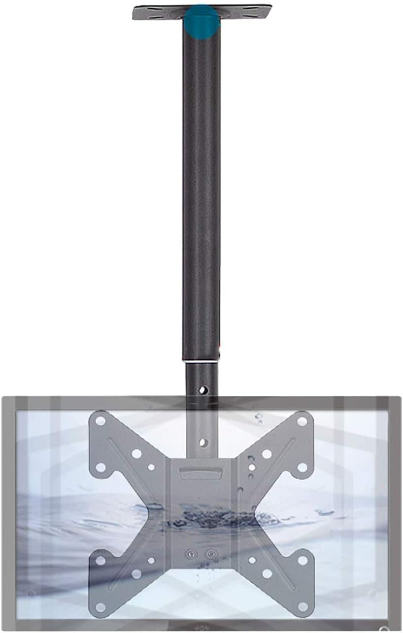 Support TV plafond pour écran plat 26 à 65 pouces supporte 55 LB