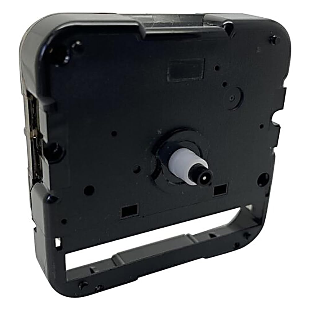 SKP Quartz Wall Clock Replacement Mechanism Movement Motor Battery Suitable Seiko & Tochigi Tokei SC HK LTD (8mm Ticking NEF Plastic Shaft)