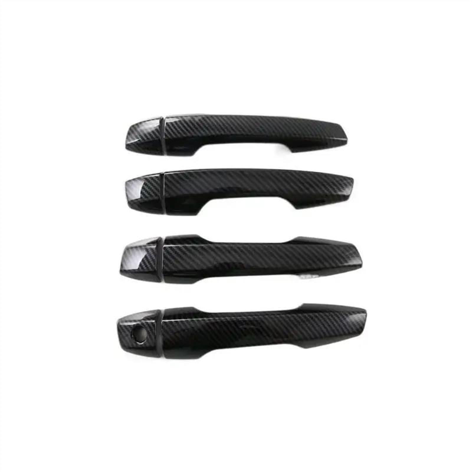 Kjhopy G Car Stylin Carbon Fiber For Mitsubishi For Outlander 2023 Outer Door Bowl Handle Stickers Protection Covers Trim Exterior Door Handle(G)