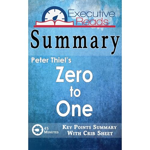 Summary: Zero to One by Peter Thiel by Executive Reads episode artwork