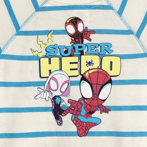 Marvel Spidey and His Amazing Friends Spider-Man Toddler Boys Tank Top & French Terry Shorts Set 3T - image 5