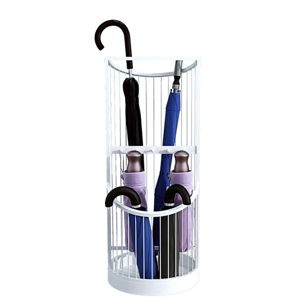 Grand Porte-Parapluie avec Crochets pour Résoudre le Problème des Sols Mouillés en Bureau