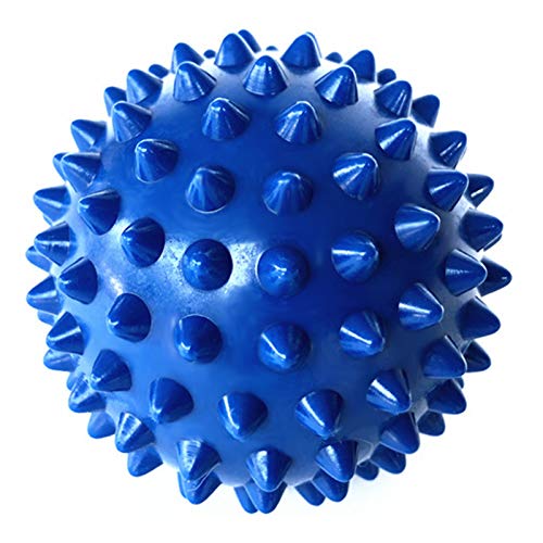 AIRMOOD 6.5cm Boule de Massage Fitness Douleur Stress Trigger Point Knot Boule de Massage Musculaire Outils de Secours Yoga Ballons d'exercices de Formation,Bleu Cover